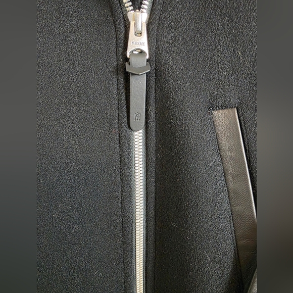 Mackage SHIA-SLB 2-in-1 double-face wool coat with removable bib M - Picture 6 of 12